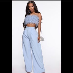 NWT SIZE 1X Fashion Nova Two Piece Set!